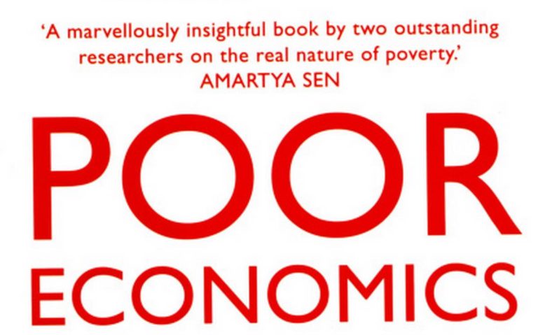 Cropped cover page of 'Poor Economics: A Radical Rethinking of the Way to Fight Global Poverty'.Photo Credit: The Hindu.