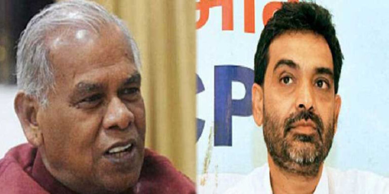The bargaining position of Jitan Ram Manjhi (left) and Upendra Kushwaha (Right) diminished even as Tejashawi Yadav emerged as leading opposition face by far. (Image Courtesy: Molitics)