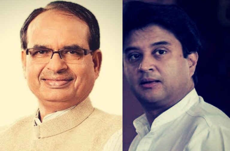Jyotiraditya Scindia (right) ensured his camp gets key portfolios as CM Shivraj Singh Chouhan (left) expanded his cabinet further.