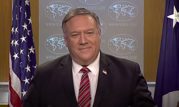 US Secretary of States Mike Pompeo said that United States will enforce new sanctions on Iran next week. (File photo, Image courtesy: US Embassy, Italy)