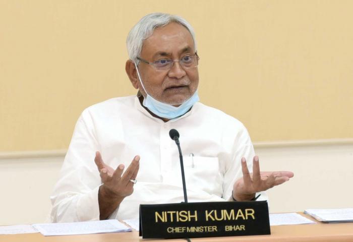 Bihar CM Nitish Kumar. (Photo courtesy: Nitish Kumar's FB page)