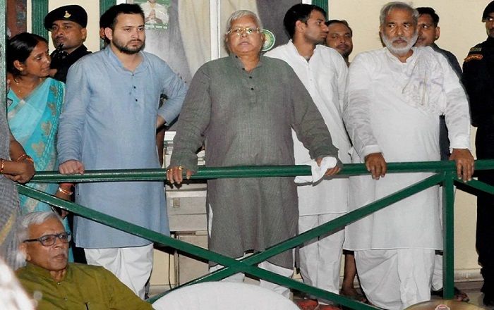 Leaders like Raghuvansh, Abdul Bari Siddiqui, Shivanand Tiwari, Rama Chandra Purve, Ramai Ram etc who are all addressed as 'Chachas' (Uncles) by the leader of opposition Tejashwi Prasad Yadav, find themselves extremely difficult to adjust. (File Photo, courtesy: PTI)