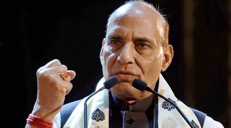 Defence Minister Rajnath Singh met his Chinese counterpart Wei Fenghe in Moscow. (File photo; courtesy: Indian Express)