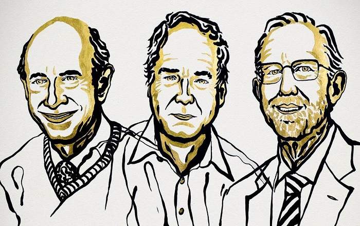 Harvey Alter, Charles Rice, and Michael Houghton, the three scientists who were awarded the Nobel Prize in Medicine. (File Photo, Image credit: The Indian Express)