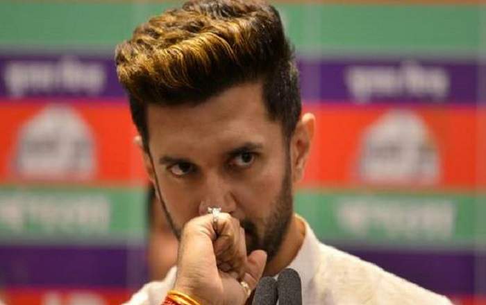LJP leader Chirag Paswan. (File Photo, Image credit: The Hindu)