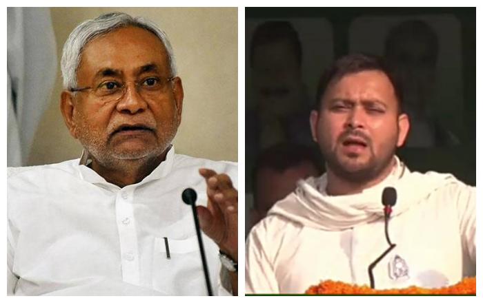 Tejashwi taunt Nitish for lately not appearing in public arena. (file photo)