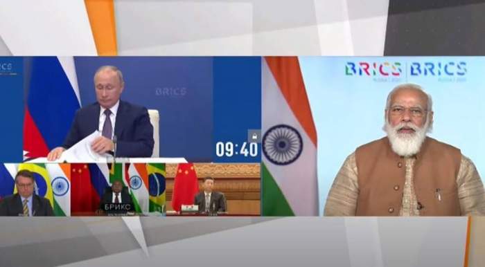 Prime Minister Narendra Modi participating in the 12th BRICS Summit (File Photo, Image credit: The Indian Express)