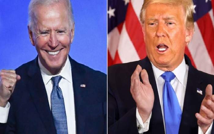 Democratic nominee Joe Biden and US President Donald Trump (File Photo, Image credit: CNBC.com)
