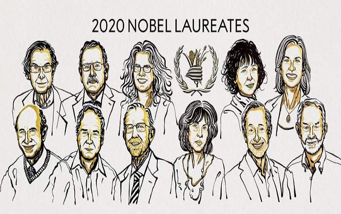 The winners of Nobel Prize 2020 (File Photo, Image credit: Hingham Harborlight)