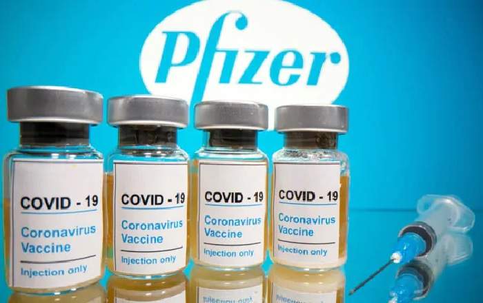 A representational image of the Pfizer vaccine (File Photo, Image credit: NDTV.com)