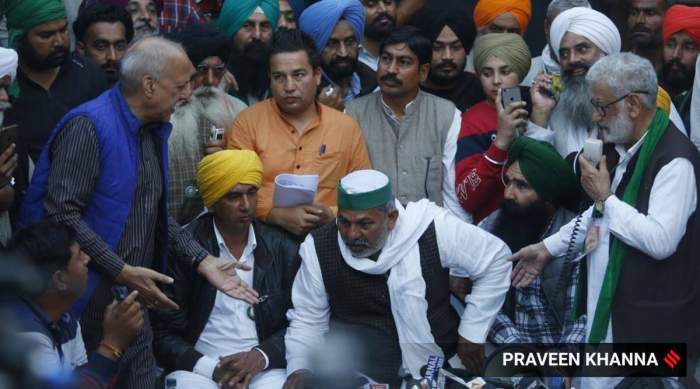 Farmers unions are hardening their stand as standoff continues. (Image credit: Praveen Khanna/ Indian Express)