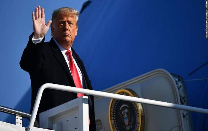 Outgoing US President Donald Trump (File Photo, Image credit: CNN.com)