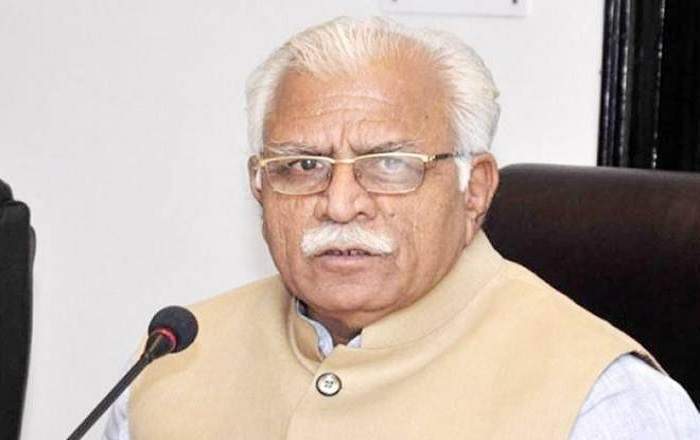 Haryana chief minister Manohar Lal Khattar (File Photo, Image credit: The Financial Express)