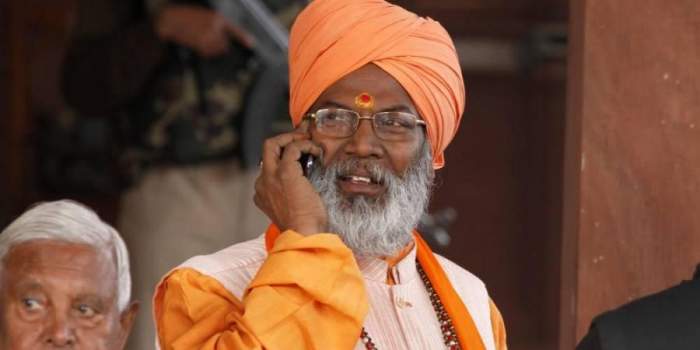 BJP MP from Unnao Sakshi Maharaj (File Photo, Image credit: New Indian Express)