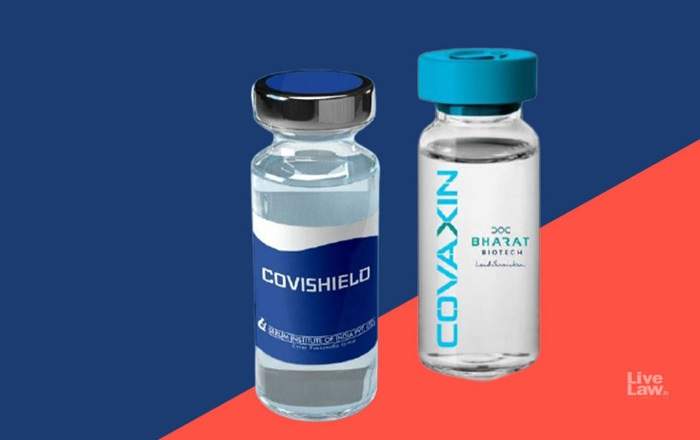 Serum Institute’s Covishield and Bharat Biotech's Covaxin (File Photo, Image credit: Live Law)