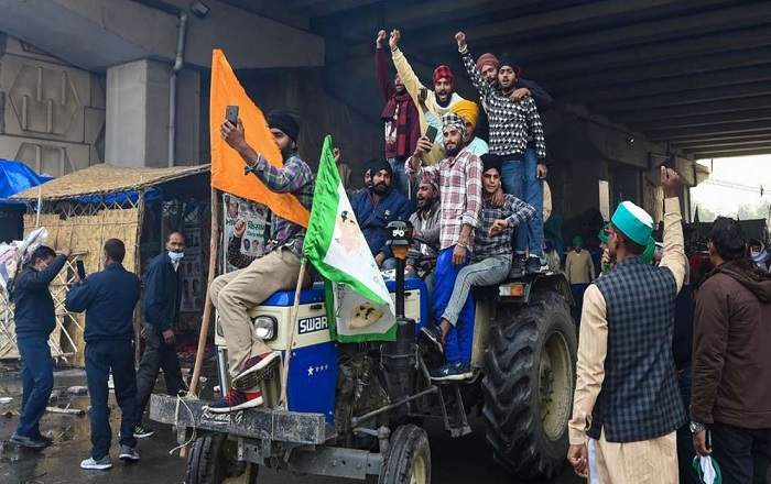 Farmers taking out a Tractor Rally on Thursday in protest against the three farm laws (File Photo, Image credit: DNA India)