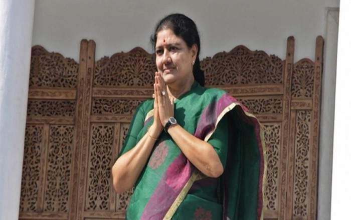 V K Sasikala, close aide of former Tamil Nadu chief minister Jayalalithaa (File Photo, Image credit: Outlook India)