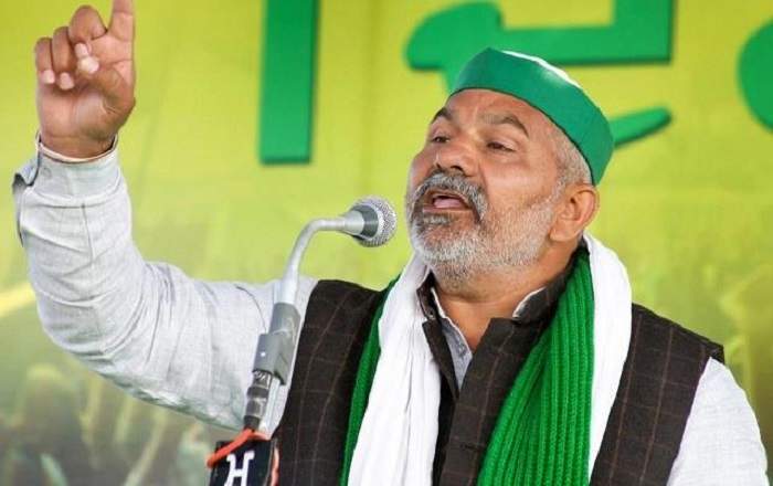 Farmers' leader from Uttar Pradesh Rakesh Tikait (File Photo, Image credit: Haryana-Punjab Kesari)
