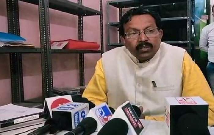 Former TMC MLA Deepak Kumar Halder who joined the BJP on Tuesday (File Photo, Image credit: National Herald)