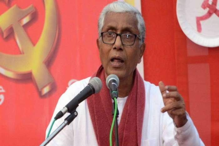Former Tripura chief minister Manik Sarkar (File Photo, Image credit: Outlook India)