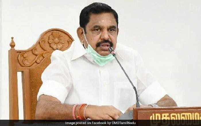 Tamil Nadu chief minister E Palaniswami (Image credit: NDTV)