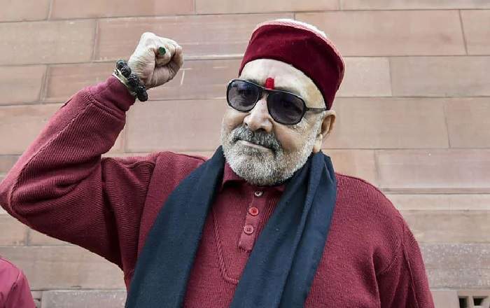 Union minister of fisheries and animal husbandry Giriraj Singh (Image credit: NDTV)