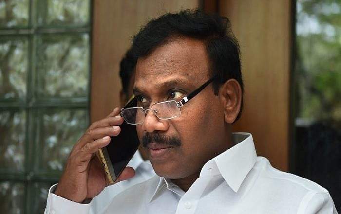 DMK leader A Raja (Image credit: Free Press Journal)
