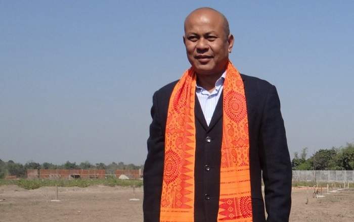 BPF chief Hagrama Mohilary (Image credit: The Wire)