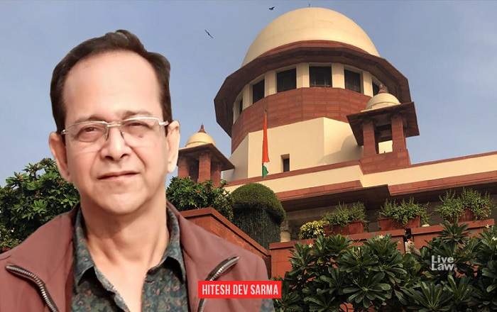 New Coordinator of NRC in Assam Hitesh Dev Sharma (Image credit: Live Law)