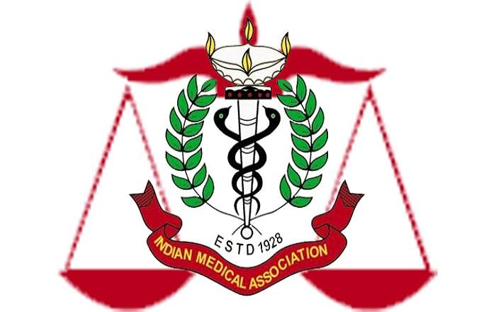 Logo of the Indian Medical Association (Image credit: The Indian Express)