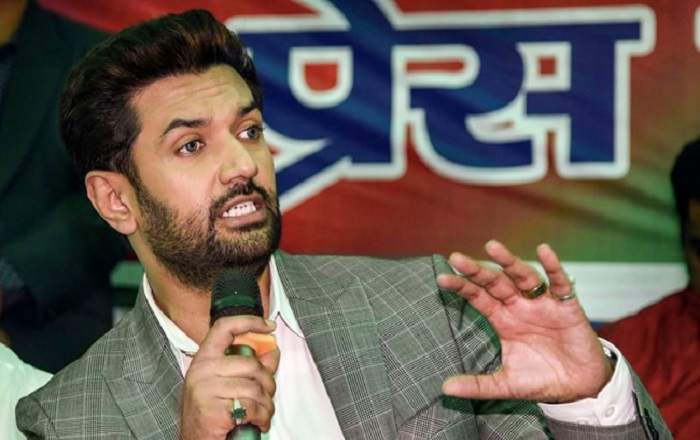 Cut to size: LJP President Chirag Paswan (Image credit: NDTV)