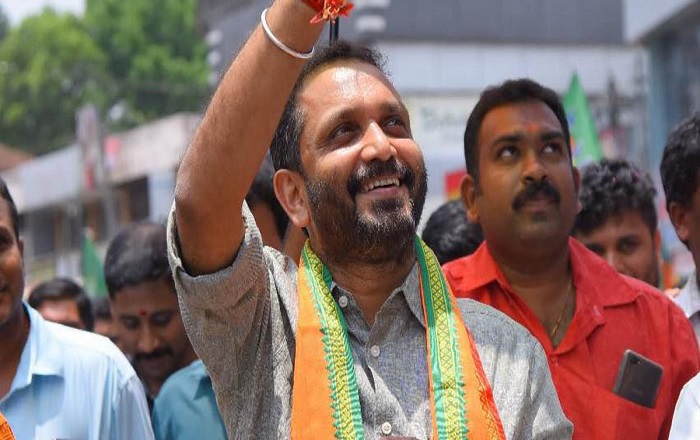 Kerala BJP President K Surendran (File Photo, Image credit: Scroll.in)