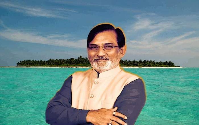 Lakshadweep administrator Praful Patel (Image credit: The News Minute)
