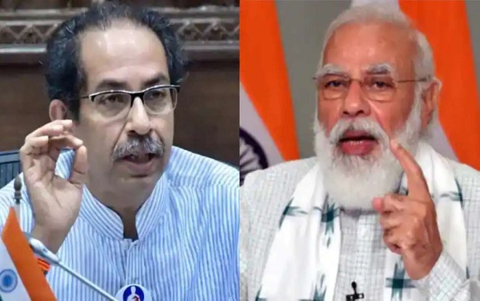 Maharashtra chief minister Uddhav Thackeray (L) and Prime Minister Narendra Modi (Image credit: DNA India)