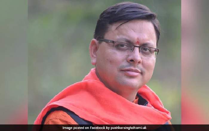 New Uttarakhand chief minister Pushkar Singh Dhami (Image credit: NDTV)