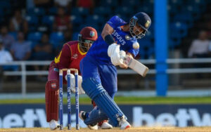 Axar Patel clinched the series and Match for India against West Indies. (Image Courtesy: CricTracker)