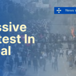 Massive Protests in Nepal against government.