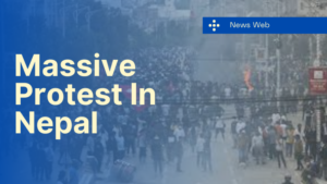 Massive Protests in Nepal against government.