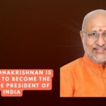 C. P. Radhakrishnan was elected to become the 15th Vice President of India.