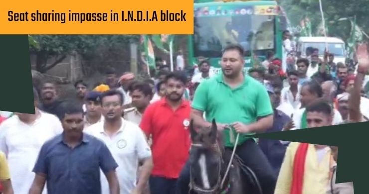 Bihar: Seat sharing impasse in I.N.D.I.A block. (Image Courtesy: Tejashwi's FB page)